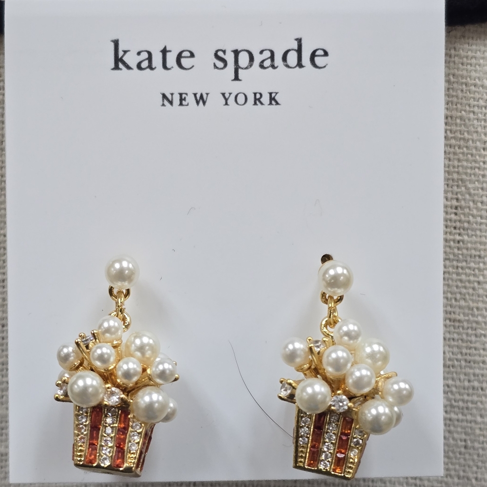 Kate Spade Carnival Popcorn Necklace/Earrings  Set - Picture 5 of 11